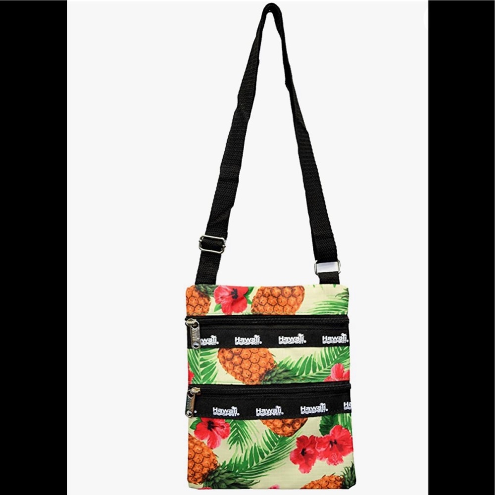 NWT Hawaiian Print 8888 Cross body Bag
